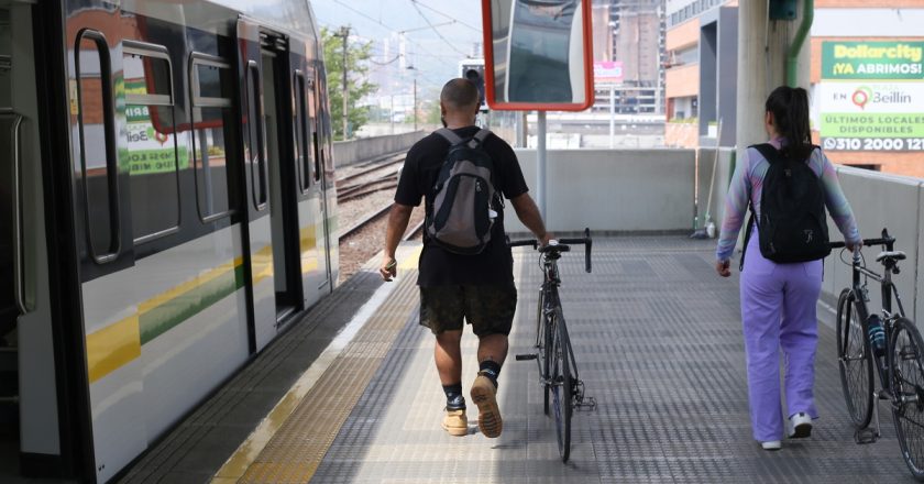 Viajes con bicicleta aumentaron 219% en el Metro de Medellín